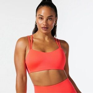 Savage X Fenty On Rihpeat Low Impact Sports Bra Red Size L